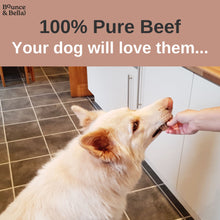 Load image into Gallery viewer, Natural Dog Chews – 100% Pure Beef (Box of 12 x 100g)