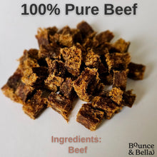 Load image into Gallery viewer, Pure Beef Nibbles – Just One Ingredient (Box of 12 x 100g)
