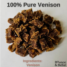 Load image into Gallery viewer, Pure Venison Nibbles – Just One Ingredient (Box of 12 x 100g)