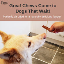 Load image into Gallery viewer, Natural Dog Chews – 100% Pure Beef (Box of 12 x 100g)