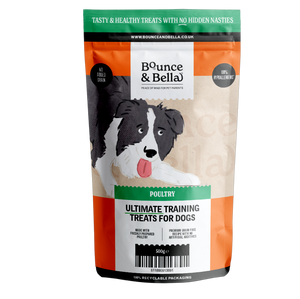 NEW BIGGER BOX!   Grain Free Ultimate Poultry Training Treats for Dogs (Box of 20 x 500g)