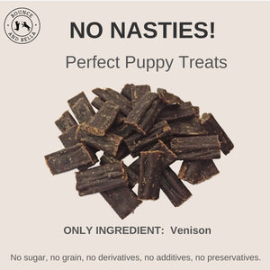 Pure Venison Nibbles – Just One Ingredient (Box of 12 x 100g)